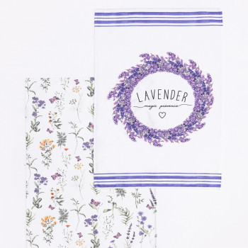 Stefan set kuhinjskih krpa 2/1, venac Lavande 
