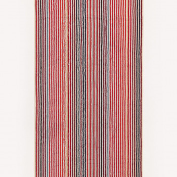 Stefan peškir za plažu Finelle crvene pruge,75x150 
