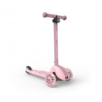 Scoot&Ride Trotinet Highway kiks 3s Rose Led 