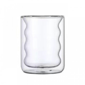 Cute&Cool HOME staklena čaša sa duplim dnom 200ml 