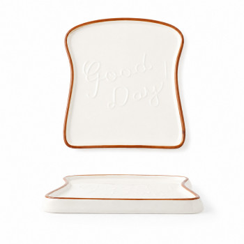 Cute&Cool HOME tanjir za tost 17.8x16.5cm 