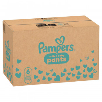 Pampers pants pelene monthly S6, 13-19kg 144 kom 