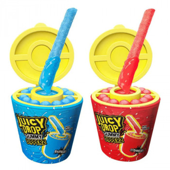 Bazooka juicy drop gummy tub 96g 