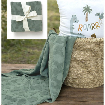 Baby Textil pokrivač od frotira Dino, 100x140 cm 