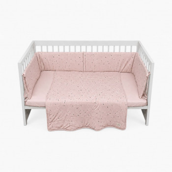 Lillo&Pippo punjena posteljina 3/1, Terrazzo Pink 