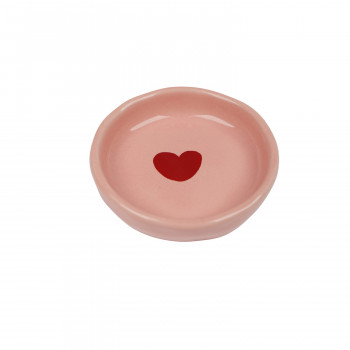Cute&Cool HOME dekorativni tanjir roze, 8cm 
