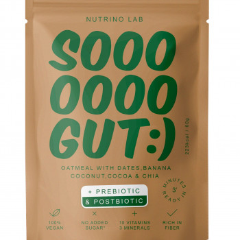 Nutrino Lab so gut ovsena kaša 60gr 
