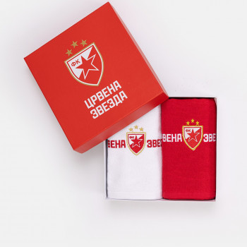 Stefan set peškira 2/1, Crvena Zvezda, 50x90 cm 