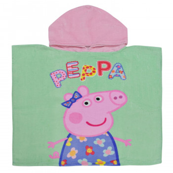 Stamion pončo Pepa prase 70x140, unisex 