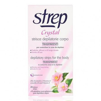 Strep Crystal trake za depilaciju tela 20kom 