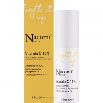 Nacomi Serum za lice - Vitamin C 15%, 30ml