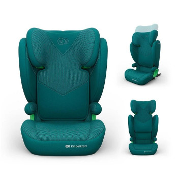 Kinderkraft a-s Junior Fix2(100-150cm)i-size Green 