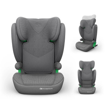 Kinderkraft a-s Junior Fix2(100-150cm)i-size Grey 