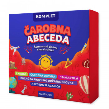 Čarobna abeceda - komplet 