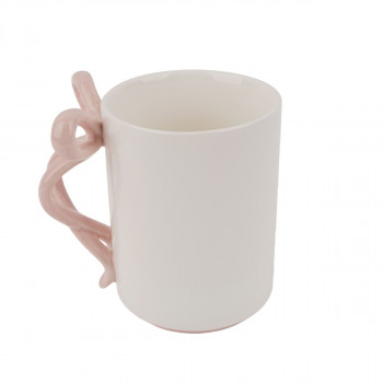Cute&Cool HOME dekorativna šolja sa mašnom 400ml 