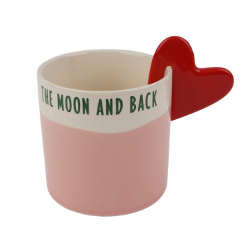 Cute&Cool HOME dekorativna šolja, srce 300ml