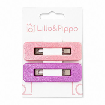 Lillo&Pippo šnalice za kosu 2/1 basic