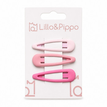 Lillo&Pippo šnalice za kosu 3/1 basic