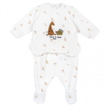 Chicco komplet (majica dr, donji deo), devojčice 