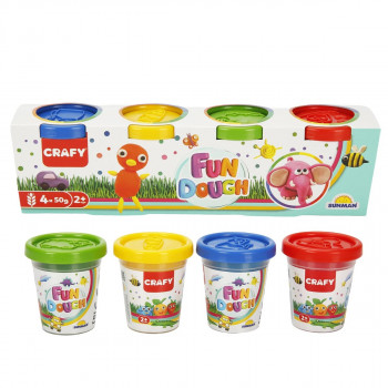 Sunman plastelin set 4 boje