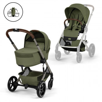 Cybex duo sistem Balios S Lux Moss Green (taupe) 