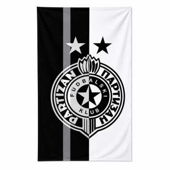 Stefan peškir za plažu Partizan grb, 70x140 