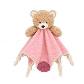 Cute&Cool mazilica zvečka i glodalica meda roze