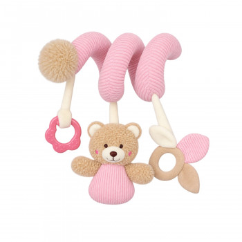 Cute&Cool plišana spirala meda roze