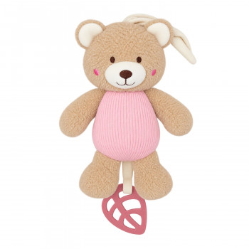 Cute&Cool plišani meda pull sa glodalicom roze 