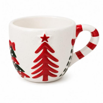 Cute&Cool Home dekorativna šolja jelkice 400ml