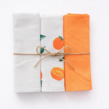 Boris kuhinjske krpe set 3/1, Citrus 