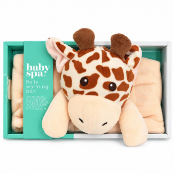 Baby Spa termofor pojas sa perlama od gline,žirafa