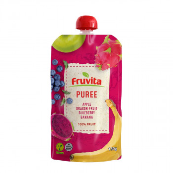 Fruvita pouch jab zmajevo voće borovnica ban 180g 