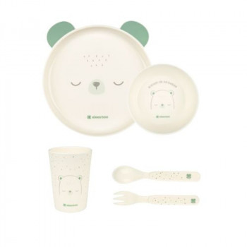 Kikka Boo set za hranjenje 4/1 Bear with me, mint