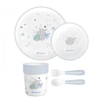Kikka Boo set za hranjenje 4/1 Savanna, blue