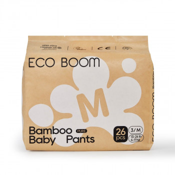 Eco boom pants bioraz.pelene za bebe M 6-11kg26kom