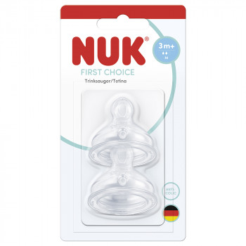 Nuk cucla first choice veličina M 2 komada