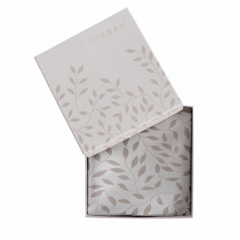 Stefan stolnjak Magnolija silver, 140x250 