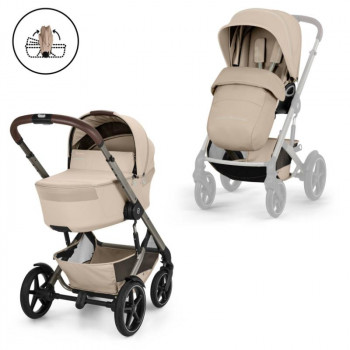 Cybex duo sistem Talos S Lux,Almond Beige sklopiva