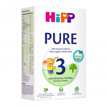 HIPP 3 Junior Organic Pure mleko 500g