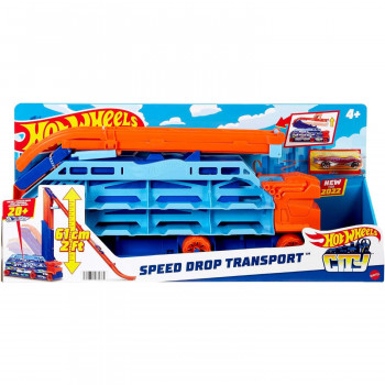 Hot Wheels Speed drop transporter sa stazom