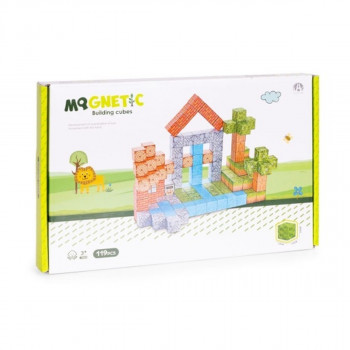 Set magnetnih kocki za decu 119 delova 