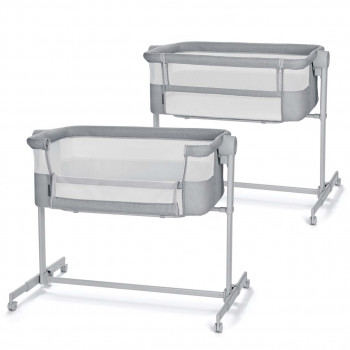 Kinderkraft kolevka 2u1 Nestee up 2, Light grey