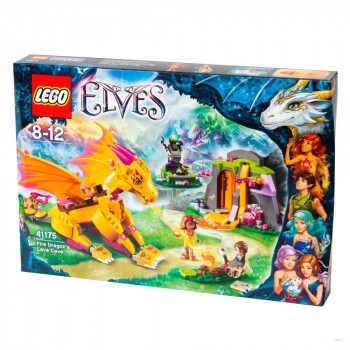 Lego vilenjaci fire dragons lava cave