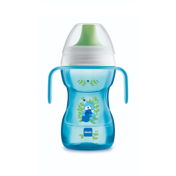 MAM no spill čaša sa tvrdim piskom Learn to drink, 270ml, 8m+ 