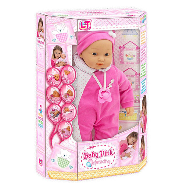 Loko toys, lutka beba sa 7 funkcija, 43cm 