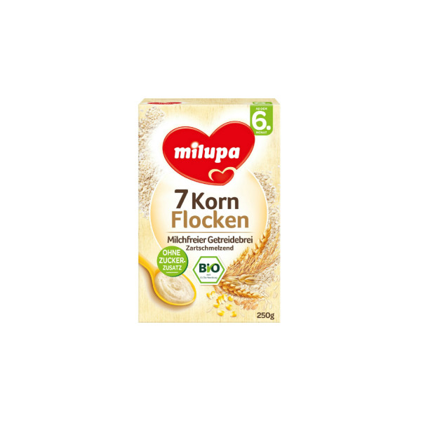 Milupa bezmlečna instant kaša 7 žitarica 250g 