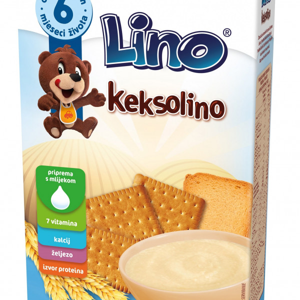 Lino bezmlečna instant kaša keksolino 200g 