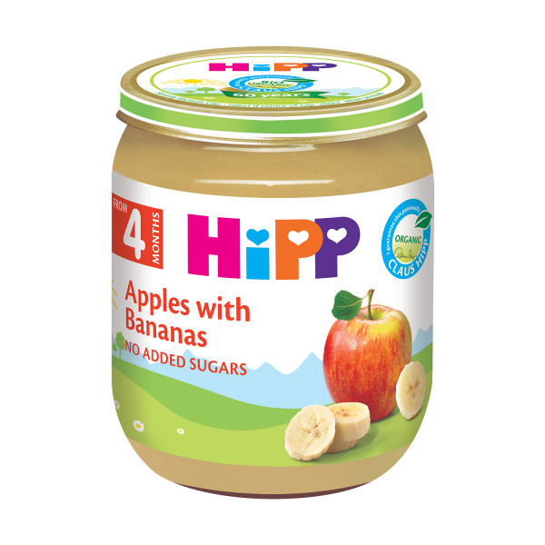 Hipp kašica jabuka i banana 125g 