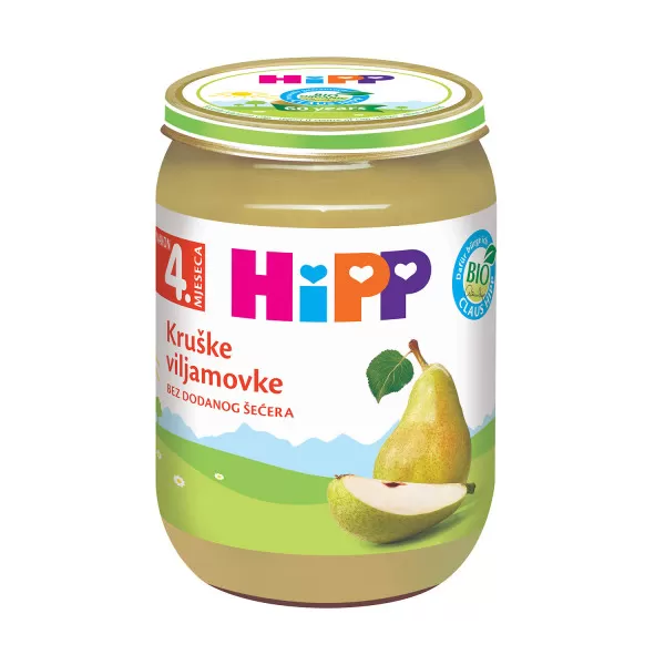 Hipp kašica kruška viljamovka 190g 